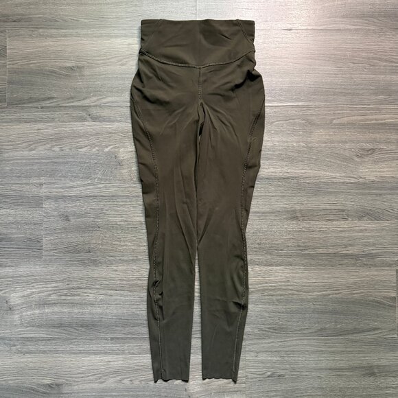 Lululemon Women's Base Pace High-Rise Tight 28" - Army Green - Picture 2 of 9